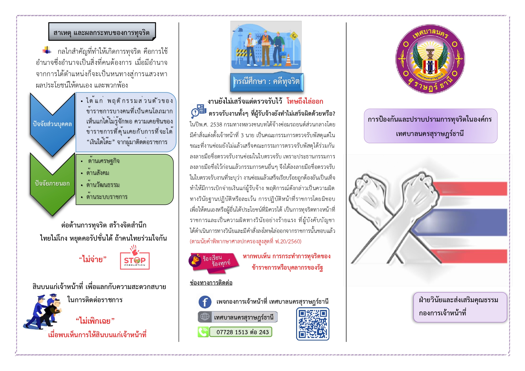 การประชาสัมพันธ์สื่อในหัวข้อ "ผลประโยชน์ทับซ้อนและการป้องกัน ... รูปภาพ 3