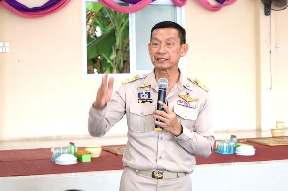 นายกแป๊ะ ลงพื้นที่พบปะชมรมผู้สูงอายุวัดไทรบ้านดอน รูปภาพ 1