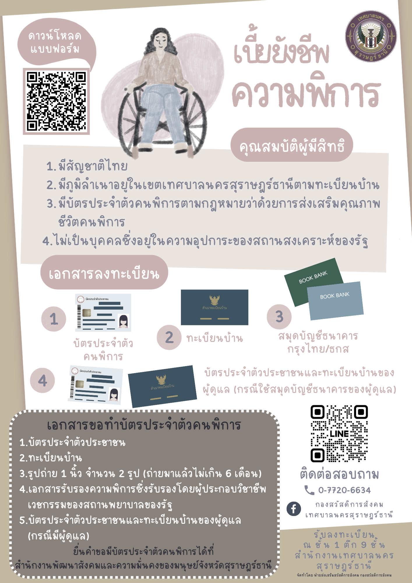 ประชาสัมพันธ์ตามโครงการเสริมสร้างและพิทักษ์สิทธิสวัสดิการผู้ ... Image 2