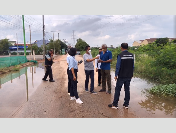 การแก้ไขปัญหา #เรื่องร้องเรียน ท่อระบายน้ำ และน้ำท่วมขัง ณ บ ... รูปภาพ 1