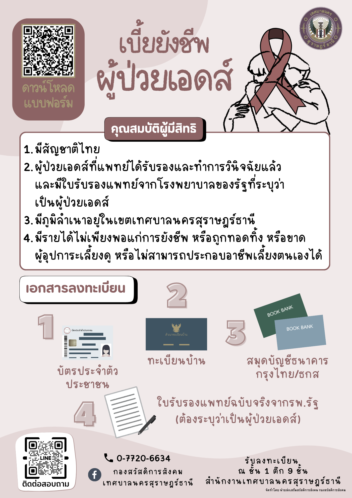 ประชาสัมพันธ์ตามโครงการเสริมสร้างและพิทักษ์สิทธิสวัสดิการผู้ ... Image 4