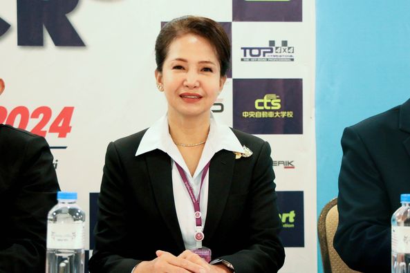 เทศบาลฯ ร่วมแถลงข่าวการจัดการแข่งขันรถยนต์และรถจักรยานยนต์คร ... Image 1