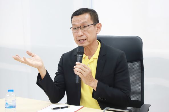 เทศบาลนครสุราษฎร์ธานี ต้อนรับคณะศึกษาดูงานจากองค์การบริหารส่ ... รูปภาพ 1