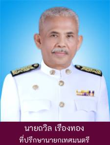 นายถวิล เรืองทอง ตำแหน่ง ที่ปรึกษานายกเทศมนตรี คนที่ 3 รูปภาพ 1