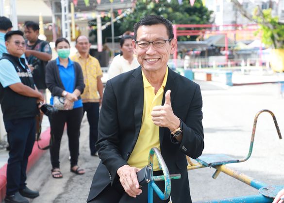 นายกแป๊ะ ร่วมถ่ายทำรายการ รายการ “ชุมชนเล่าเรื่อง” ทางช่อง N ... รูปภาพ 1