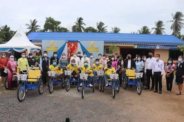 เมื่อวันที่ ๓๑ สิงหาคม ๒๕๖๔ ณ ศูนย์ส่งเสริมอาชีพและพัฒนาคนพิ ... Image 1