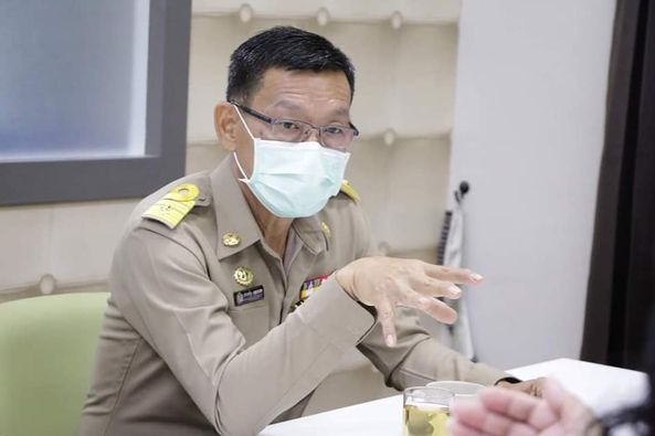 นายกฯแป๊ะหารือกับสาธารณสุขจังหวัดฯ เพิ่มวัคซีนร่วมสร้างภูมิค ... Image 1