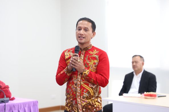 เทศบาลนครสุราษฎร์ธานีต้อนรับคณะศึกษาดูงานจากองค์การบริหารส่ว ... รูปภาพ 1