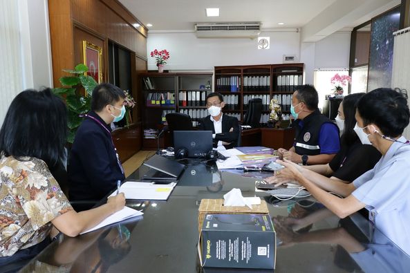 ประชุมการลงทะเบียนจองวัคซีนป้องกันโควิด-19 รูปภาพ 1
