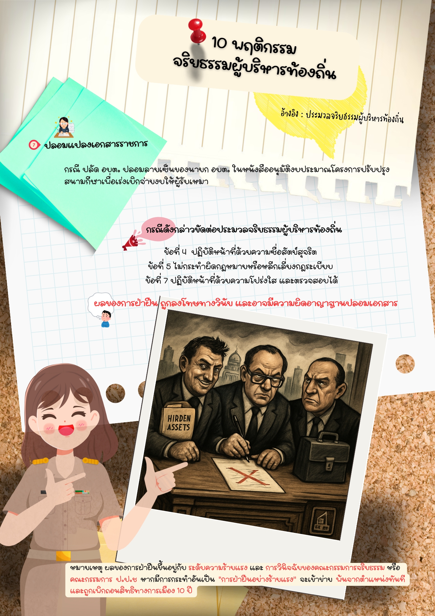 การเผยแพร่ประชาสัมพันธ์ความรู้ด้านกฎหมายให้บุคลากรของเทศบาลน ... รูปภาพ 7