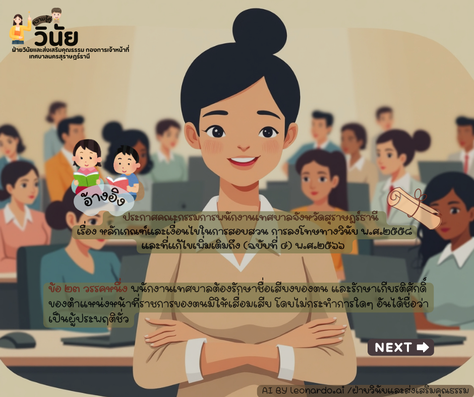 ความรู้คู่วินัย กรณีศึกษา " ข้าราชการท้องถิ่น/พนักงานเทศบาล  ... รูปภาพ 10