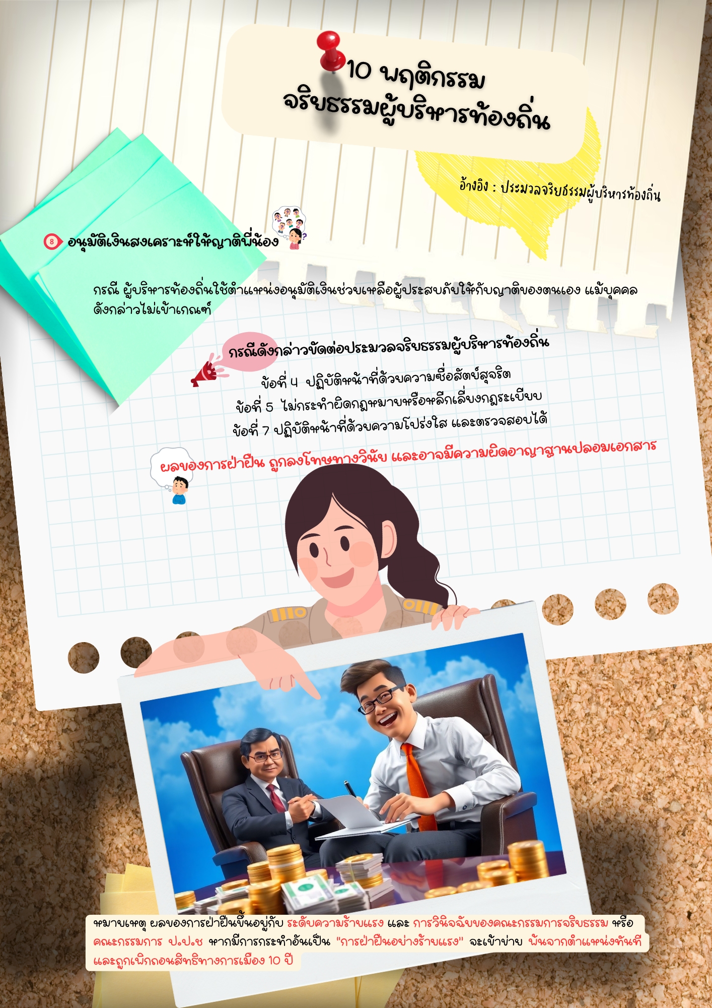 การเผยแพร่ประชาสัมพันธ์ความรู้ด้านกฎหมายให้บุคลากรของเทศบาลน ... รูปภาพ 8