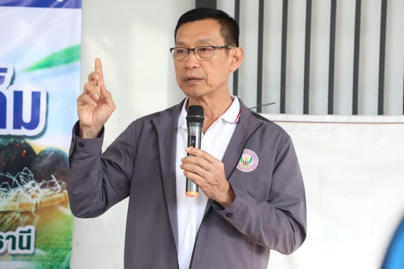 นายกแป๊ะ ตรวจเยี่ยมโครงการอุดหนุนส่งเสริมอาชีพ รูปภาพ 1