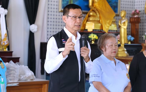 นายกแป๊ะ ลงพื้นที่พบปะชมรมผู้สูงอายุโพหวาย รูปภาพ 1