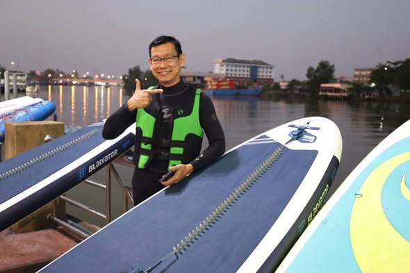 กิจกรรม "สำนึกรักษ์แม่ตาปี" เนื่องในวันอนุรักษ์น้ำโลก (World ... Image 1