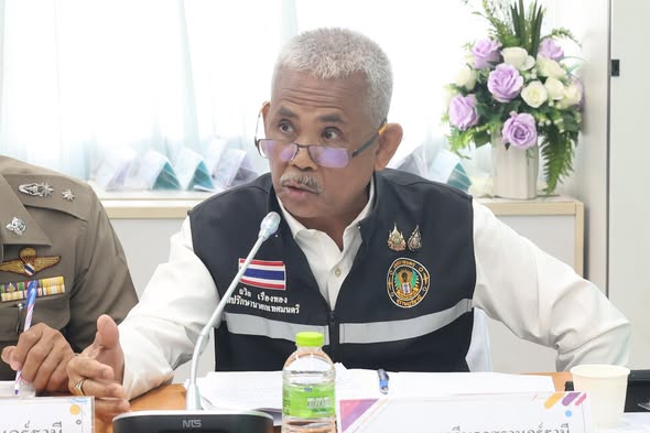 การประชุมหัวหน้าส่วนราชการประจำอำเภอเมืองสุราษฎร์ธานี ประจำเ ... Image 1