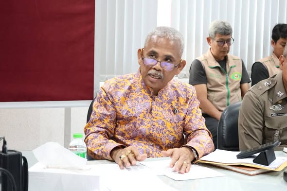 เทศบาลร่วมลงพื้นที่ซักซ้อมแผนเผชิญเหตุและซ้อมเส้นทาง Emergen ... รูปภาพ 1