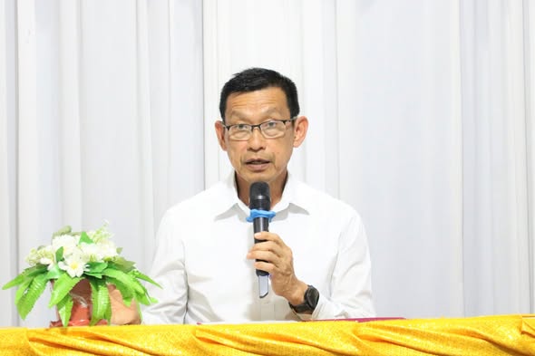 จัดการประชุมเพื่อซักซ้อมเจ้าหน้าที่ประจำหน่วยปฏิบัติงานการเล ... Image 1