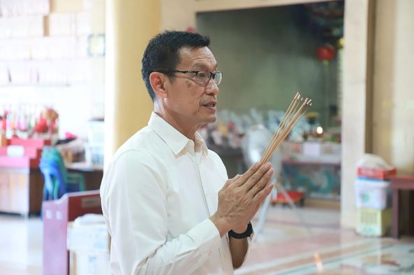 ประเพณีทิ้งกระจาด มูลนิธิกุศลศรัทธาสุราษฎร์ธานี ประจำปี 2567 รูปภาพ 1