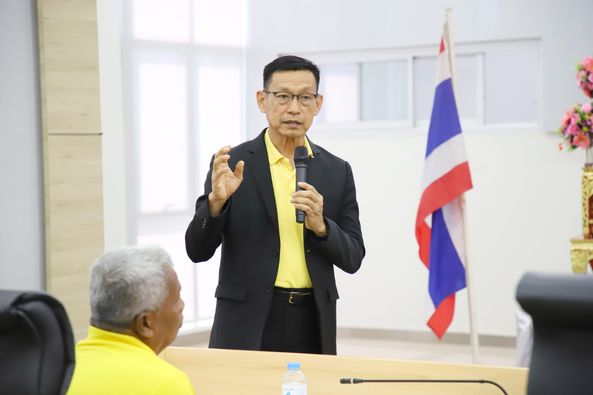 นายกแป๊ะ ให้การต้อนรับคณะศึกษาดูงานจาก อบต. โคกเคียน จ.นราธิ ... รูปภาพ 1