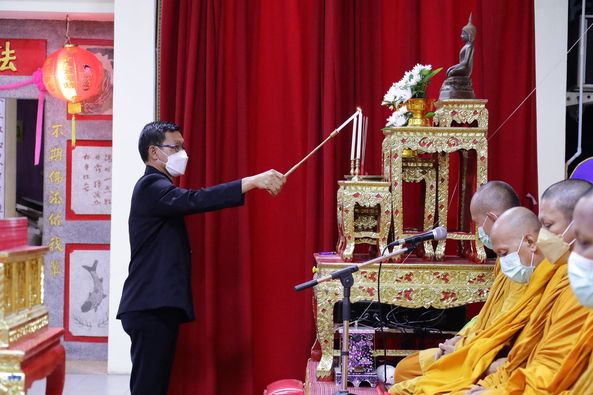 ประธานพิธีบำเพ็ญกุศลศพนางเทียบ อุ่ยประเสริฐ อายุ 97 ปี Image 1