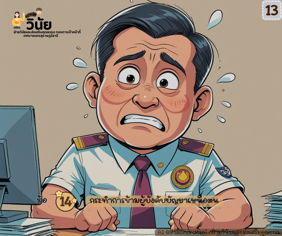 วินัยพนักงานส่วนท้องถิ่น 19 ข้อ พร้อมกรณีตัวอย่าง รูปภาพ 14