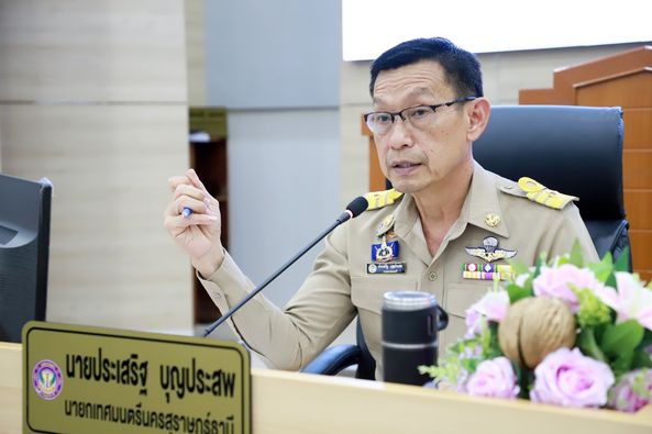 วันที่ 15 ตุลาคม 2567 นายประเสริฐ บุญประสพ นายกเทศมนตรีนครสุ ... Image 1