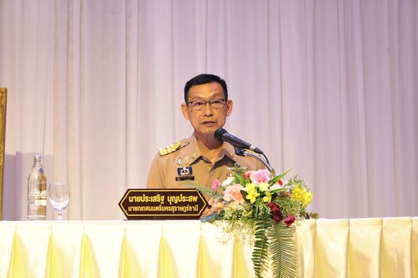 กิจกรรมตลาดนัดสุขภาพ กปท. เทศบาลนครสุราษฎร์ธานี Image 1