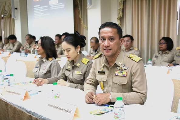 ประชุมหัวหน้าส่วนราชการและหน่วยงานที่เกี่ยวข้อง เพื่อติดตามผ ... รูปภาพ 1