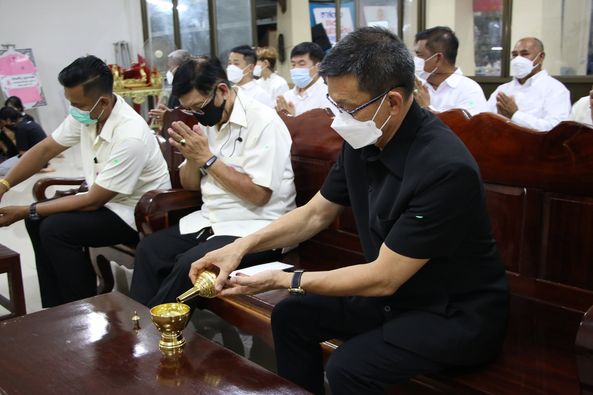 พิธีบำเพ็ญกุศลศพนายวัฒนา (เล็ก) บุญสิน อายุ ๕๓ ปี Image 1