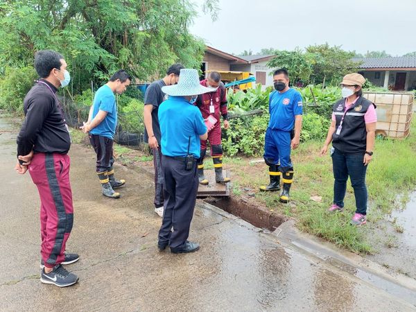 เฝ้าระวังป้องกันน้ำท่วมในซอยบุญช่วยซอย๗ Image 1