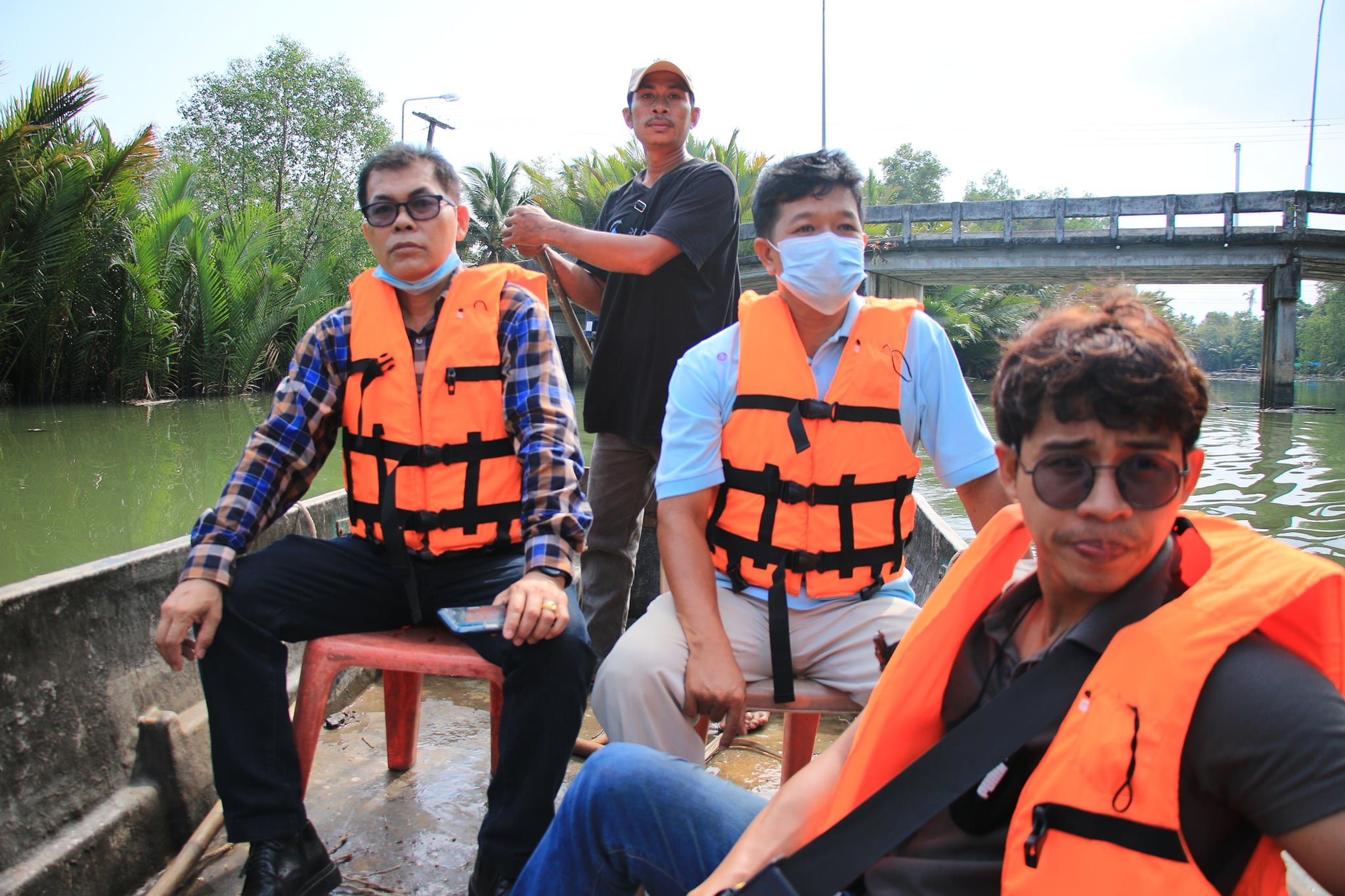 ลงพื้นที่ติดตามความก้าวหน้าการดำเนินงานของโครงการขุดลอกคลองบ ... Image 1