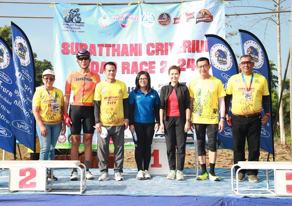 การแข่งขันจักรยานชิงชนะเลิศ สุราษฎร์ธานี ไครทีเรี่ยม โรดเรซ  ... รูปภาพ 1