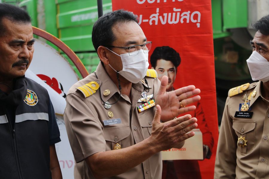 ต้อนรับผู้ว่าราชการจังหวัดสุราษฎร์ธานีและคณะลงพื้นที่เขตเทศบ ... Image 1