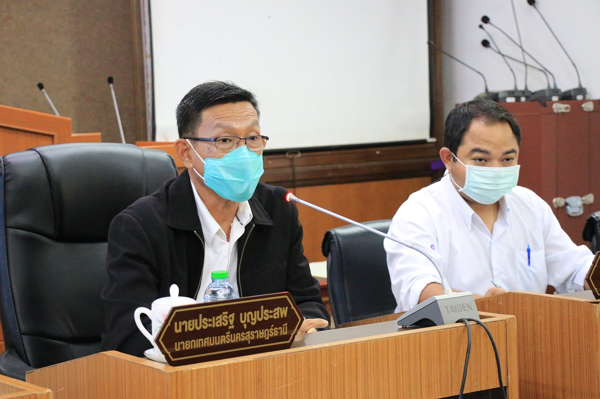ประชุมผู้อำนวยการส่วน หัวหน้าฝ่าย หัวหน้างาน สำนักการช่าง Image 1