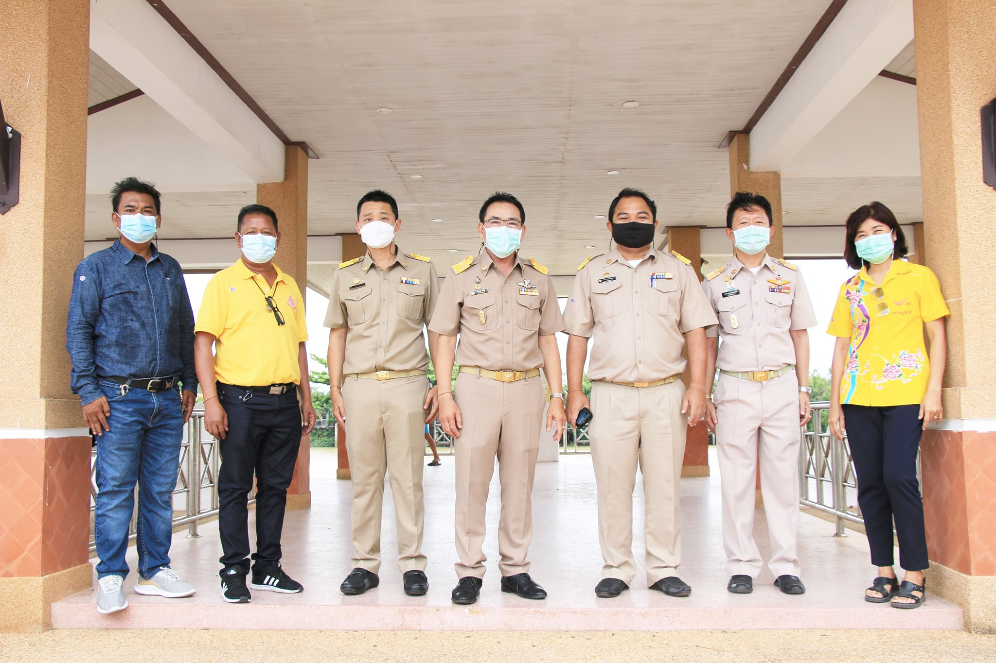 สำรวจปริมาณขยะและผักตบชวาที่ลอยอยู่ในแม่น้ำตาปี Image 1