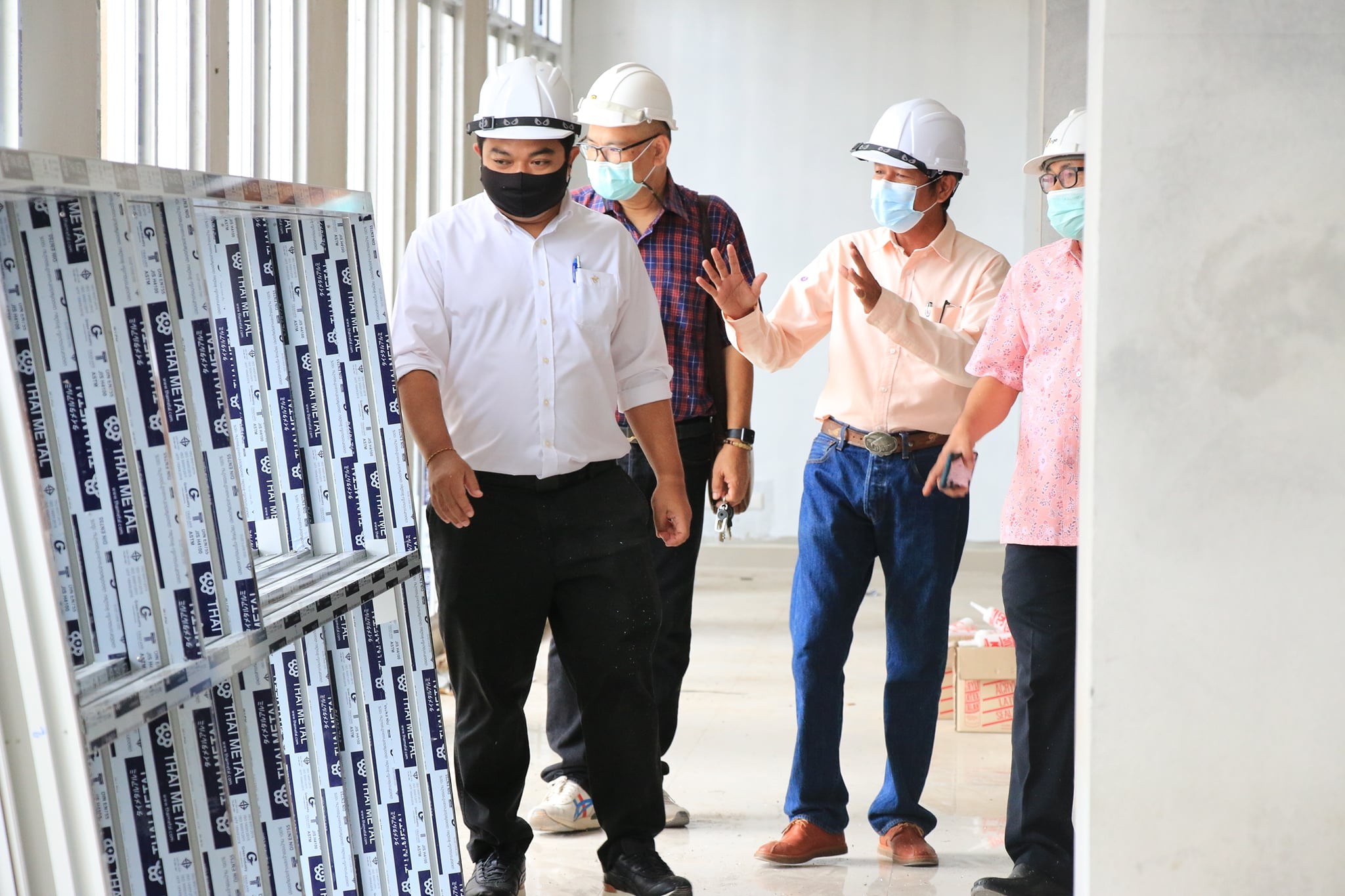 ติดตามโครงการก่อสร้างอาคารสำนักงานเทศบาลนครสุราษฎร์ธานี หลัง ... Image 1