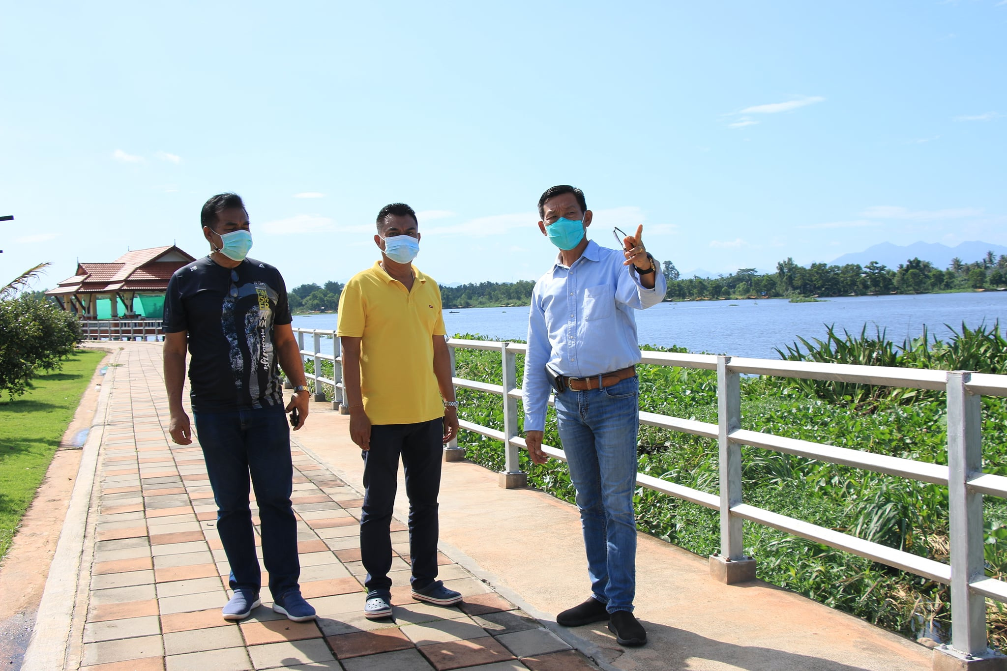 บรรยากาศการพัฒนา บริเวณบึงขุนทะเล Image 1