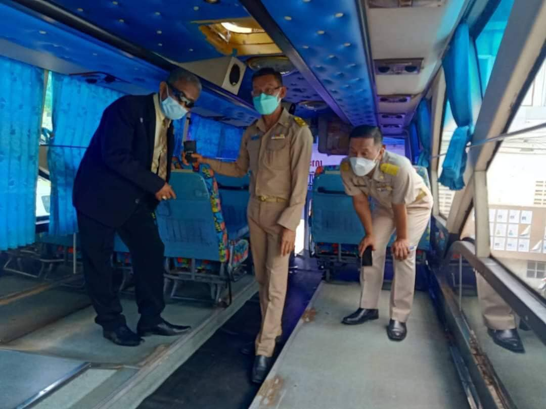 ตรวจสอบรถบัสและวางแบบแปลนให้เป็น"ศูนย์รับเรื่องราวร้องทุกข์" ... Image 1