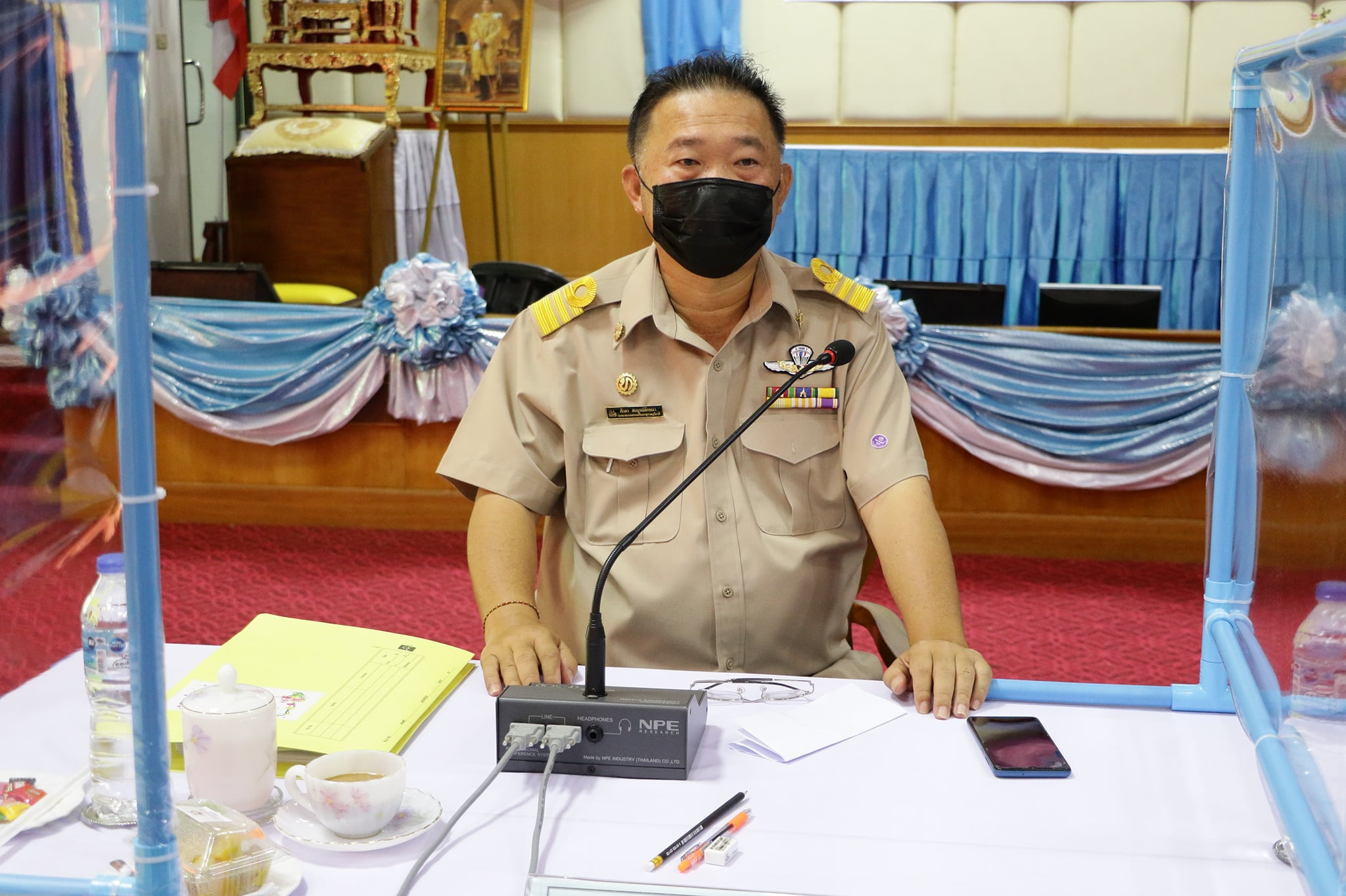 ประชุมคณะกรรมการถสถานศึกษาขั้นพื้นฐานครั้งที่ ๑/๒๕๖๔ Image 1