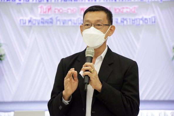 พบปะแกนนำสุขภาพชุมชนที่มาร่วมอบรมโครงการส่งเสริมโภชนาการและส ... Image 1