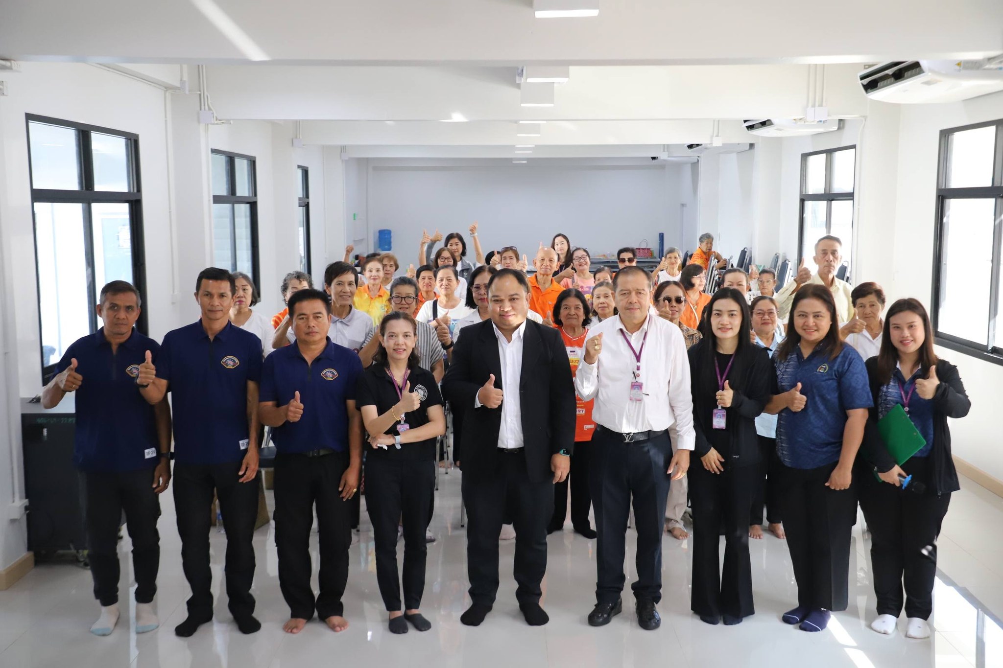 กิจกรรมการฝึกซ้อมแผนเผชิญเหตุฉุกเฉินและอพยพหนีไฟ Image 1
