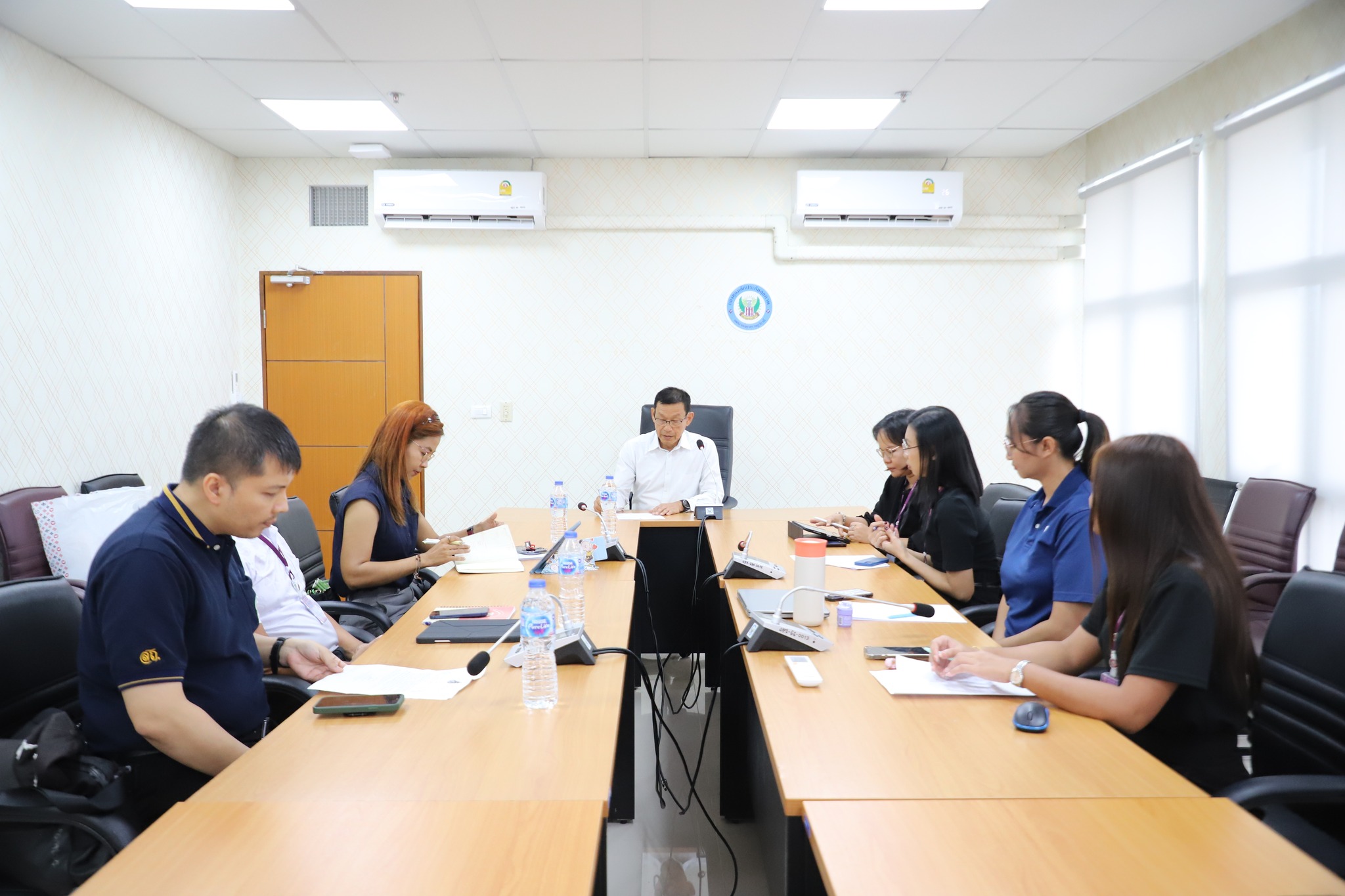 หารือการจัดกิจกรรม "โครงการยกระดับการบริหารจัดการขยะรีไซเคิล ... Image 1