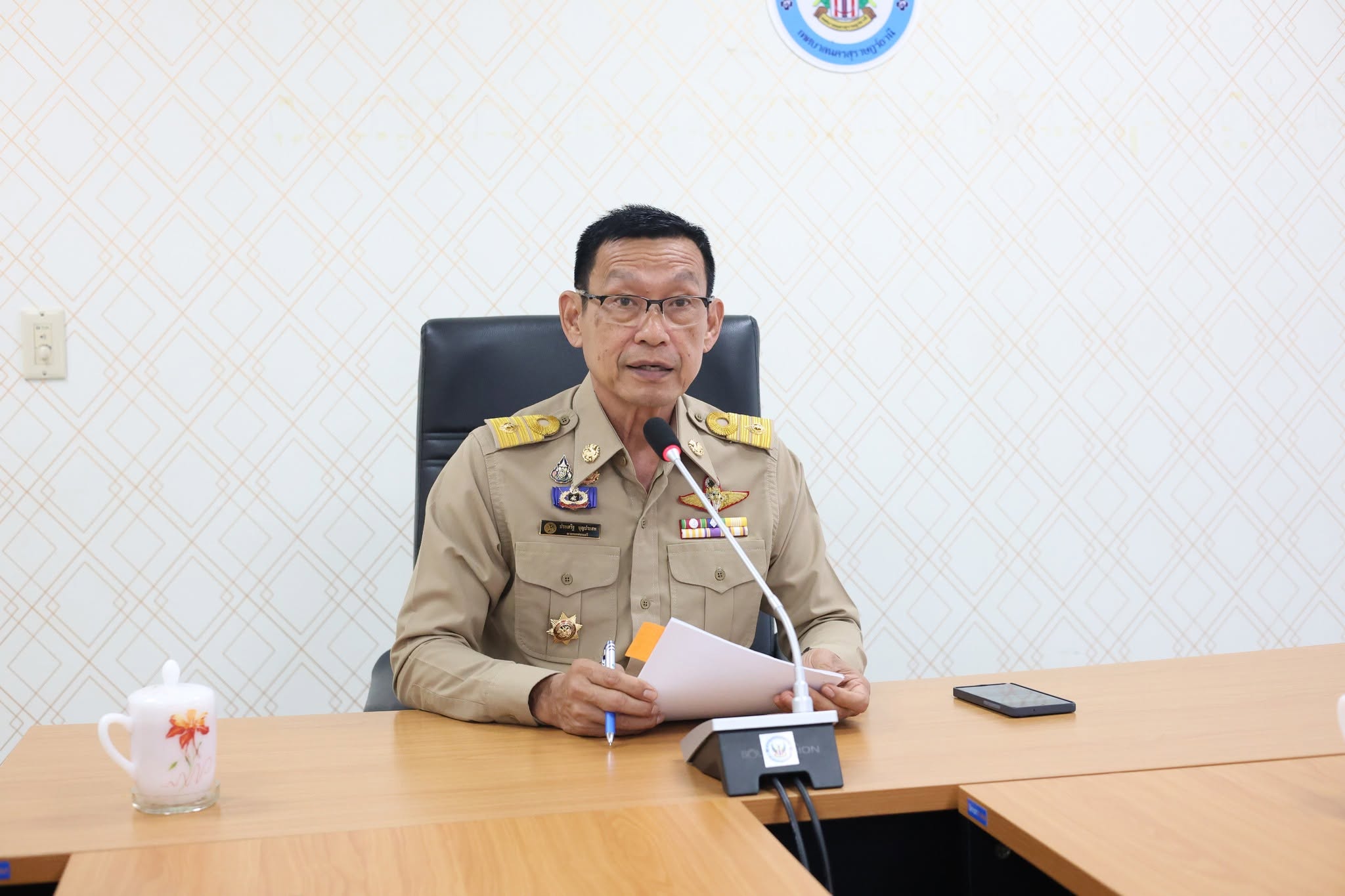 การประชุมหารือในหัวข้อ “การเสริมสร้างความมั่นคงด้านน้ำในเขตเ ... Image 1