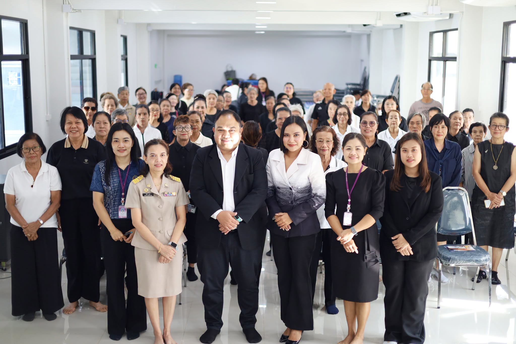 การฝึกอบรมเชิงปฏิบัติการ หลักสูตร “ผู้สูงอายุกับการมีทัศนคติ ... รูปภาพ 1