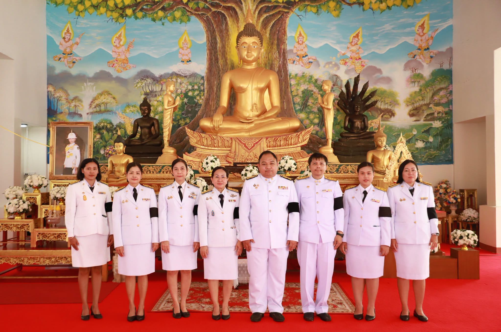 พิธีบำเพ็ญกุศลปัณรสมวาร (15 วัน) ถวายเป็นพระกุศลแด่ สมเด็จพร ... Image 1