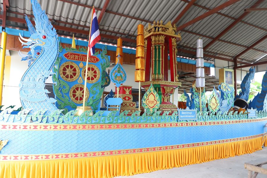 เรือพนมพระทางบกทุกวัดพร้อมแล้ว สำหรับงานบุญครั้งยิ่งใหญ่ที่ท ... รูปภาพ 1