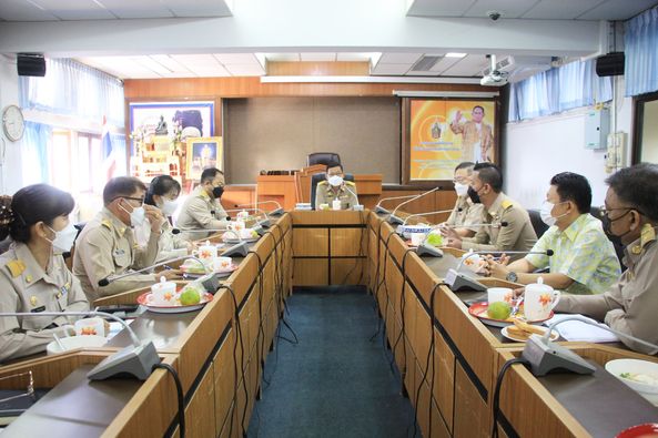 ประชุมคณะผู้บริหารและหัวหน้าส่วนราชการ ครั้งที่ ๙/๒๕๖๔ Image 1