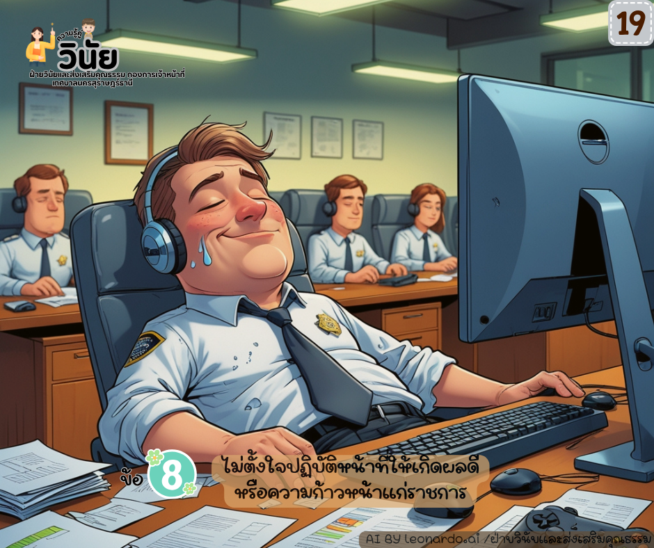 วินัยพนักงานส่วนท้องถิ่น 19 ข้อ พร้อมกรณีตัวอย่าง รูปภาพ 20