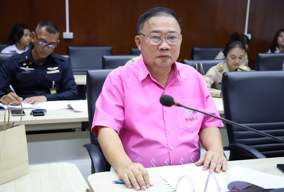 การประชุมสรุปผลการดำเนินงานการจัดงานแห่ผ้าห่มพระธาตุศรีสุราษ ... รูปภาพ 1